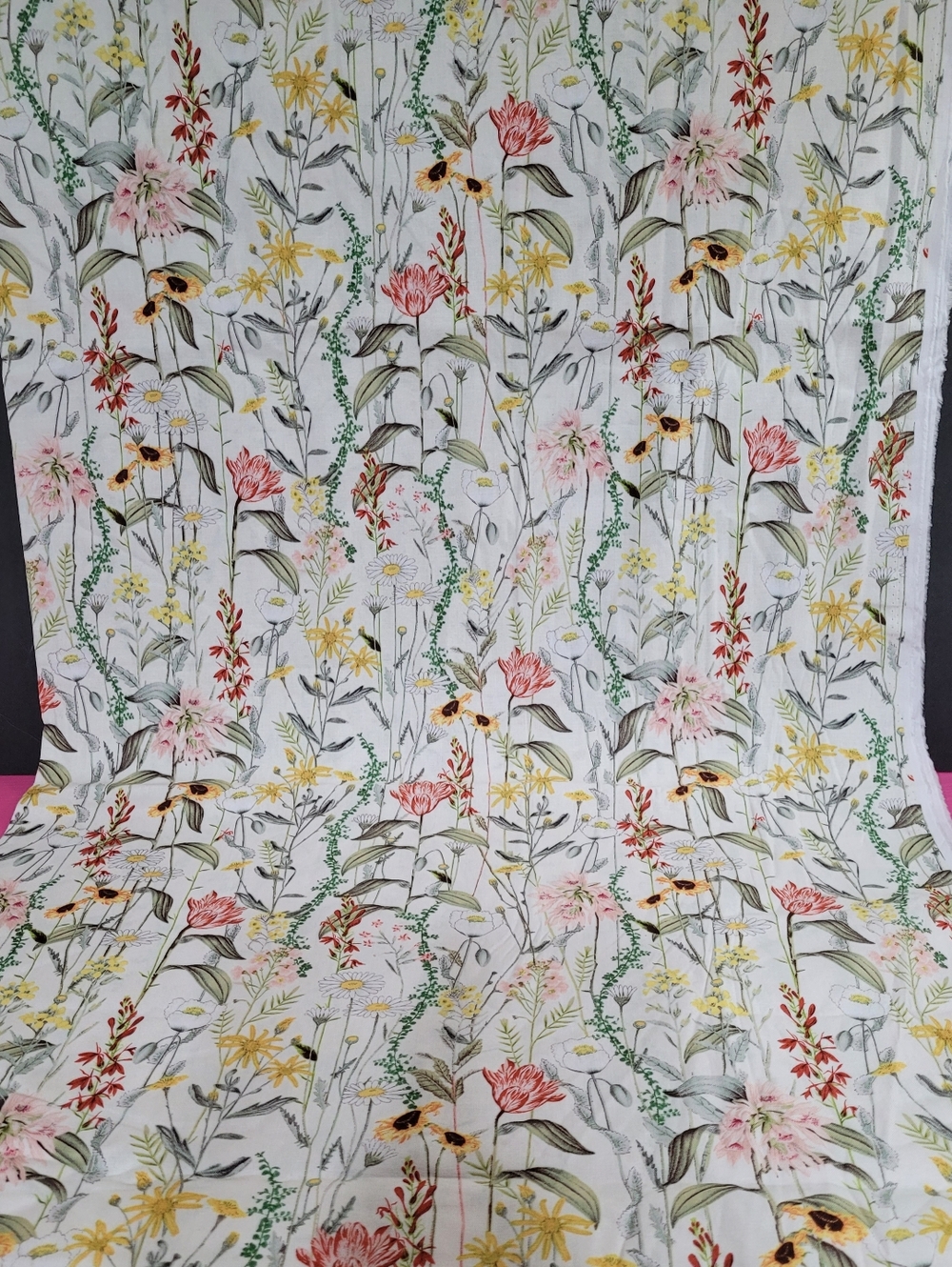 Brother Sister Design Studio Floral Print Fabric (0785)